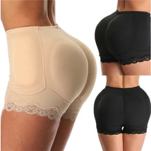 Load image into Gallery viewer, Padded Butt lifter Corrective Underwear Butt Enhancer Body Shaper Modeling Strap Fake Hip Shapwear Underwear Push Up Panties
