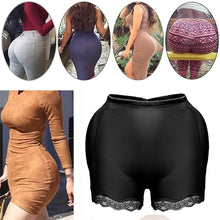 Load image into Gallery viewer, Padded Butt lifter Corrective Underwear Butt Enhancer Body Shaper Modeling Strap Fake Hip Shapwear Underwear Push Up Panties
