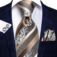 Load image into Gallery viewer, NAVY BLUE 63INCHES SILK MENS TIE SET EXTRA LONG TIES FOR MEN HANDKERCHIEF WOVEN CLASSIC MENS 160CM NECKTIE POCKET SQUARE HI-TIE
