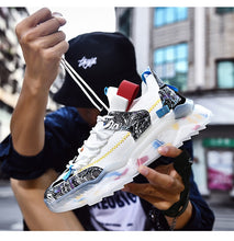 Load image into Gallery viewer, MEN SHOES SNEAKERS MALE TENIS LUXURY SHOES MENS CASUAL SHOES TRAINER RACE OFF WHITE SHOES FASHION LOAFERS RUNNING SHOES FOR MEN
