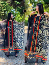 Load image into Gallery viewer, NEW FASHION AFRICAN ROBE STYLE BEADING CHIFFON PRINTING LONG MAXI DRESSE FOR WOMEN MUSLIM ABAYA GOWN DRESS WITH COTTON INNER
