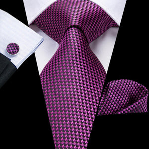 NAVY BLUE 63INCHES SILK MENS TIE SET EXTRA LONG TIES FOR MEN HANDKERCHIEF WOVEN CLASSIC MENS 160CM NECKTIE POCKET SQUARE HI-TIE